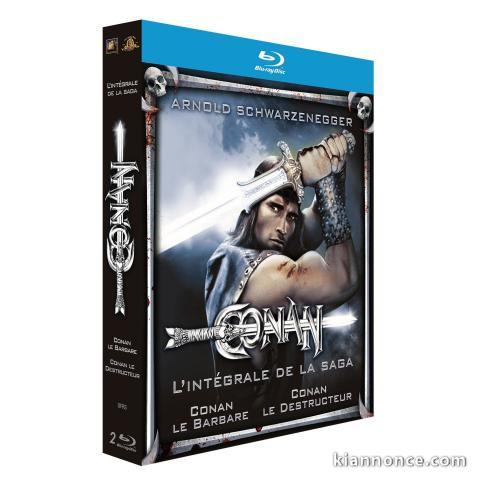 Conan le Barbare & Conan le Destructeur Coffret 2 Blu Ray
