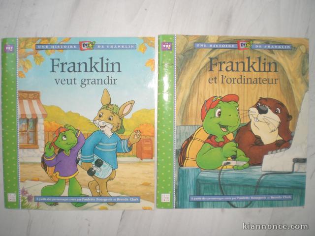 (n°107)  « 2 livres de FRANKLIN »  (louka)