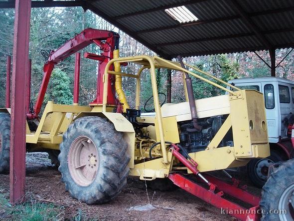 tracteur forestier grizzly