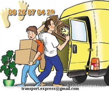 transport et livraison express demenagement