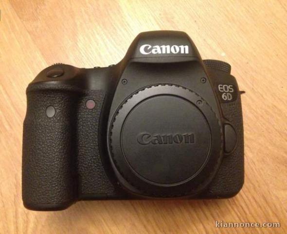 Canon 6D peu utiliser 