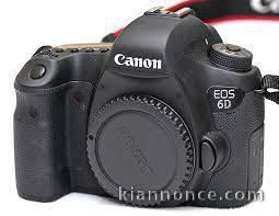 Boîtier Canon 6d+accessoires