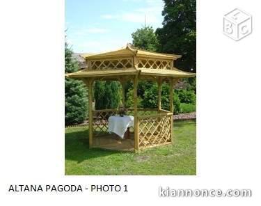 Tonnelles bois - abris de jardin - pagodes
