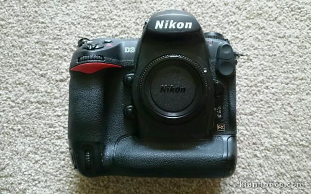 Nikon D3 D 12,1 MP SLR appareil photo numérique - noir (boîtier s
