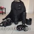 Nikon D7100 + 2 objectifs + flash + sac photo