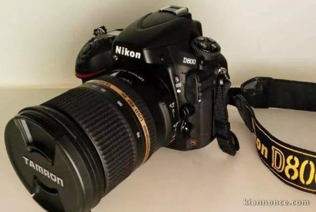 je vend mon Nikon D800