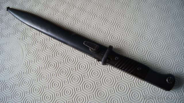 Je vends cette bayonette allemand Mauser, WKC1938, origine