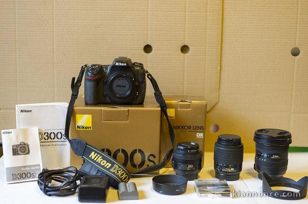 Nikon D300S + NIKKON 35mm f/1.8 + SIGMA 10-20mm F3.5 EX occasion