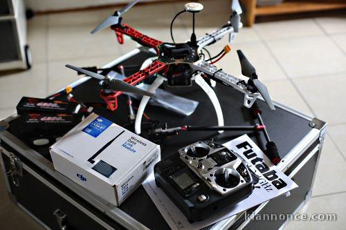 Drone F450 + Naza MV2 + GPS + DATALINK 2.4GHZ BTU 