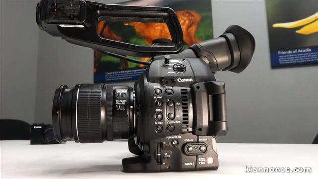 Pack camera CANON EOS c100 + optiques + micro hf +