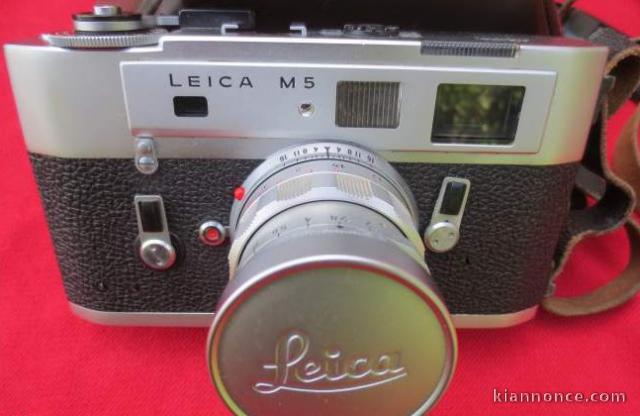 Leica M5 + 3 objectifs