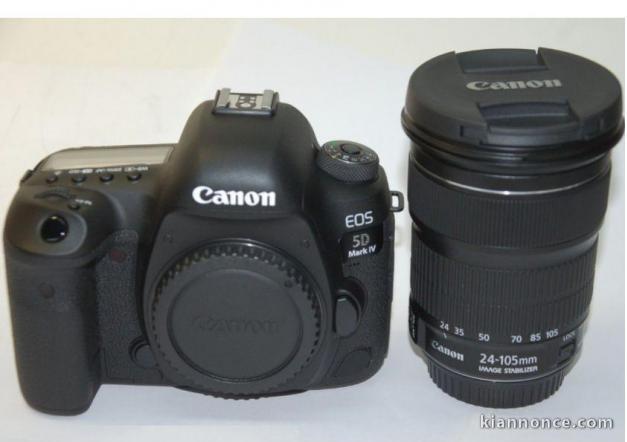 KIT Canon EOS 5D Mark IV + Objectif 24-105mm IS STM