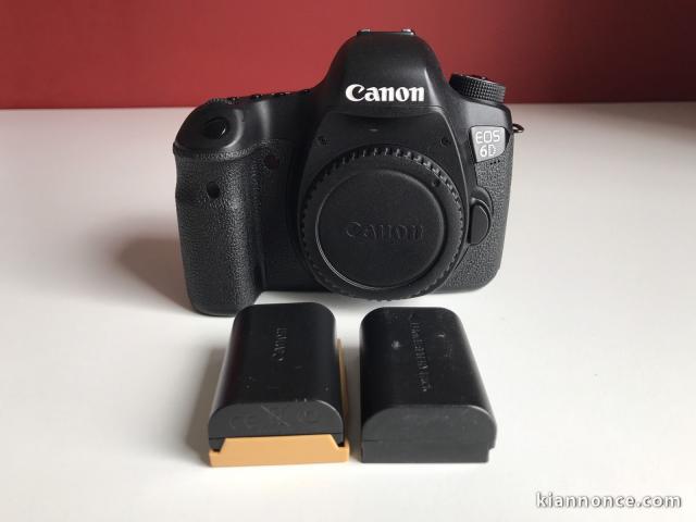 Canon 6D encore sous garantie