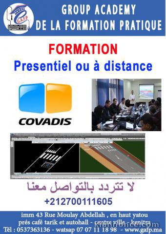 Formation Formateur  Covadis (topographie – voirie –assainissemen