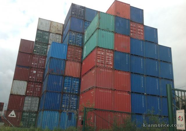 Destockage Containers maritimes de 10 à 40 pieds