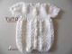 Fiche tricot, Combi-Bloomer tricot bébé, tutoriel explications