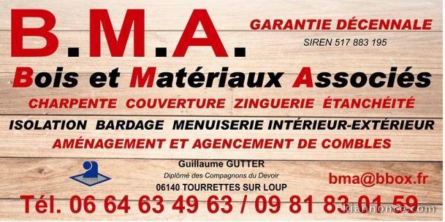 artisan propose services charpente couverture zinguerie menuiseri