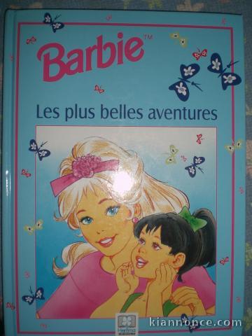 (n°056)  livre “BARBIE” Les plus Belles Aventures (louka)