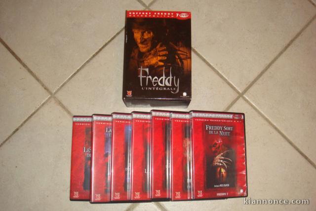 Coffret 7 dvd FREDDY les griffes de la nuit