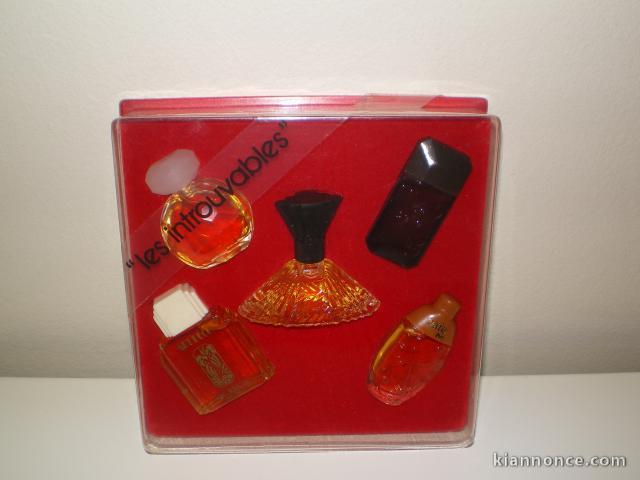 COFFRET MINIATURES DE PARFUM" LES INTROUVABLES""