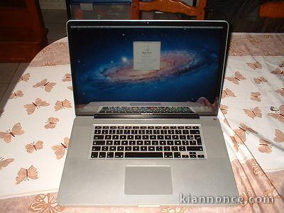 macbook pro 17 pouces i5 2,53ghz comme neuf avec boite