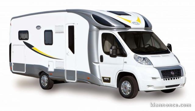 Camping car profilé lit jumeaux grande soute neuf