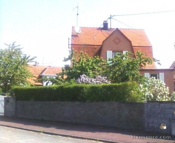 Gite avec jardin entre Colmar et Mulhouse