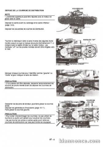 Manuel atelier Honda GoldWing GL 1500 - Fr