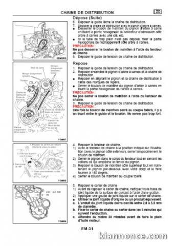 Manuel Atelier Nissan Terrano - R20 - 2002 - 2006 - Fr