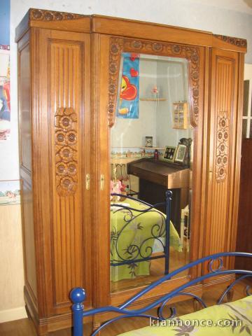 armoire, lit, sommier, matelas