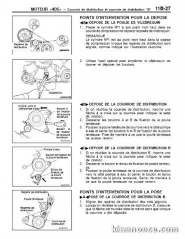 Mitsubishi Pajero Sport 1999 à 2002 - Français