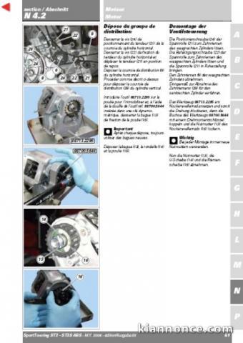 Manuel Atelier DUCATI ST3 et ST3-ABS - 2006 - FR 