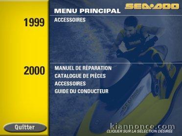 CD technique Sea-Doo 2000 - Français.