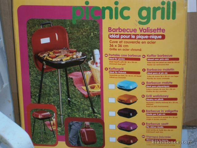 barbecue en forme de mallette