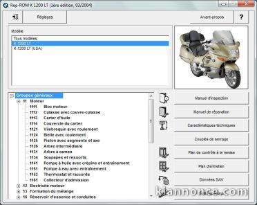 BMW K1200 LT apres 2004 - Français
