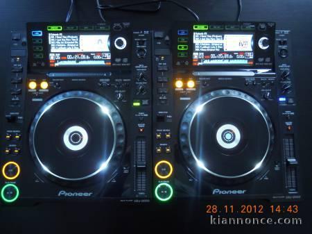 DJM 2000 + 2 CDJ 2000 Pioneer