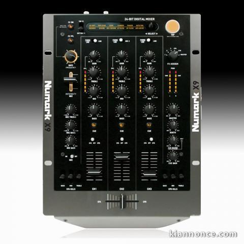 table de mixage dj numark x9