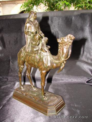 RARE BRONZE ORIENTALISTE PAR A.L BARYE