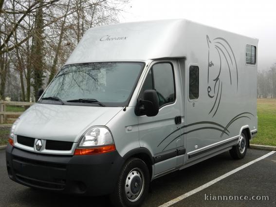 renault master longue cabine capacité 2 chevaux