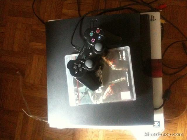 Je vends ma PS3 Silm a peine utiliser