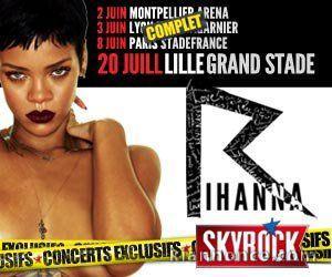 2 Place de concert de rhianna