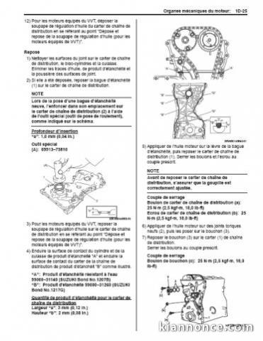 Suzuki SX4 - 2007 - Français-Anglais