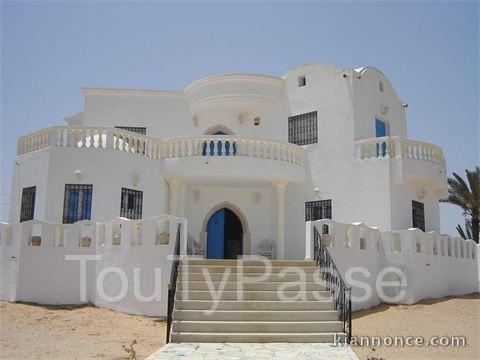 Location villa djerba vue mer