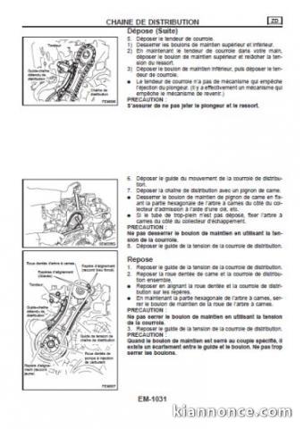 Manuel atelier Nissan Patrol Y61 - 1998-2005 - Fr.