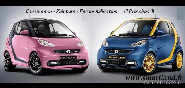 Carrosserie peinture smart