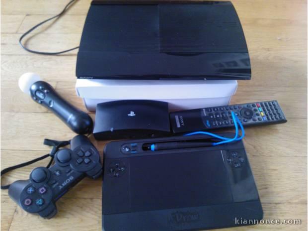 PS3 Playstation Slim 500G avec jeux et accessoires