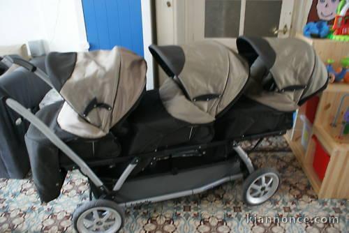 Offre de Poussette triple PEG PEREGO très bon état