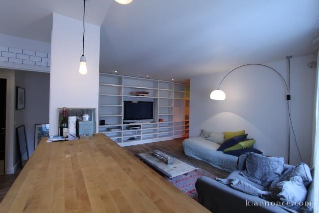 Bel Appartement meublé 2 pièces de 58 m² sur Clichy