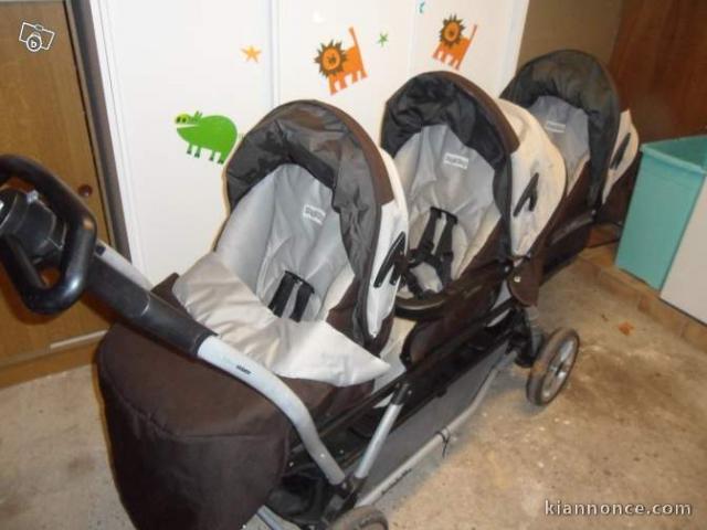 Poussette triple peg perego