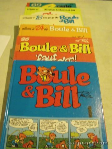 ALBUMS DE BOULE ET BILL